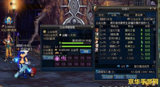 揭秘DNF公会仓库：资源共享与互动的秘密基地