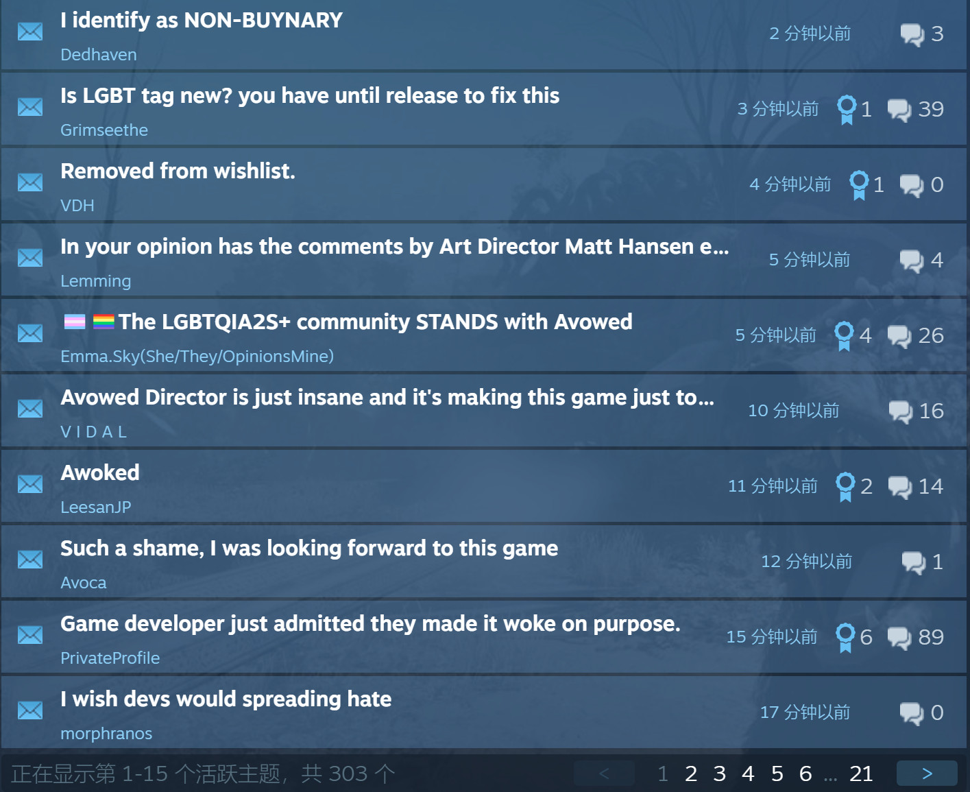 _《宣誓》加入代词引批评 美术总监骂玩家是“性变态”_《宣誓》加入代词引批评 美术总监骂玩家是“性变态”