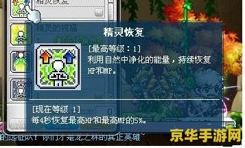 揭秘冒险岛双弩精灵：华丽外表下的超强恢复力与双重攻击技能