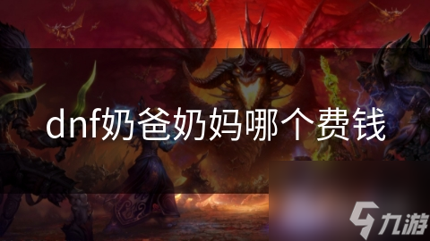 揭秘DNF：奶爸与奶妈费用大比拼，谁才是真正的性价比之王？