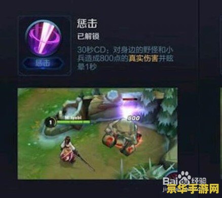 王者荣耀惩戒技能全解析：从野怪眩晕到英雄减速，一招制敌的秘密武器