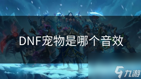 揭秘DNF宠物音效：不只是游戏元素，更是冒险旅程中的灵魂伴侣