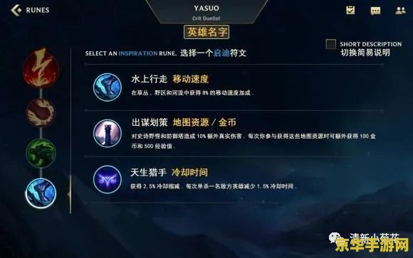揭秘英雄联盟天赋系统：如何根据英雄定位选择最佳天赋，提升游戏胜率？