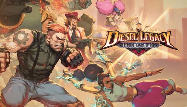 柴油遗产：无耻时代Steam好评如潮！2V2街机风2D格斗新体验，合作制胜的关键