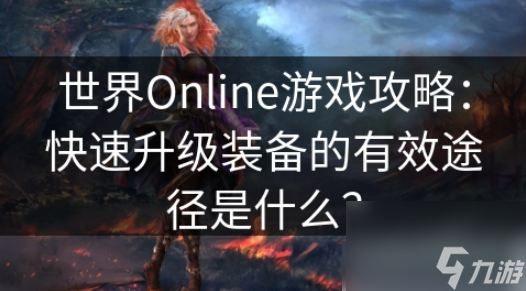 世界Online升级攻略大揭秘：快速升级与顶级装备获取全指南