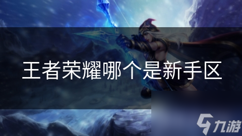 新手必看！王者荣耀新手区全解析，助你快速上手，成为游戏高手