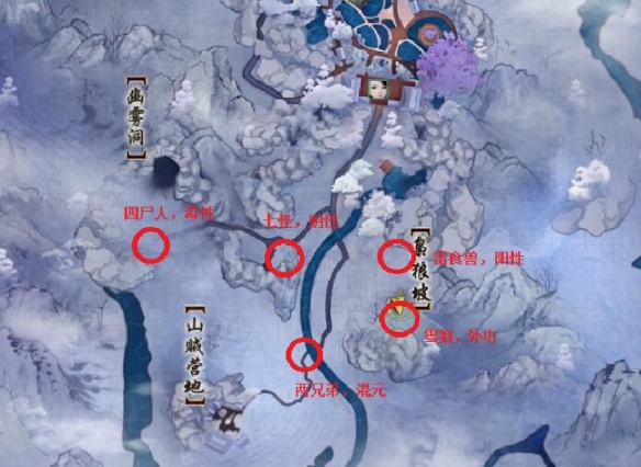 剑三温泉山庄地图_剑网三温泉山庄_