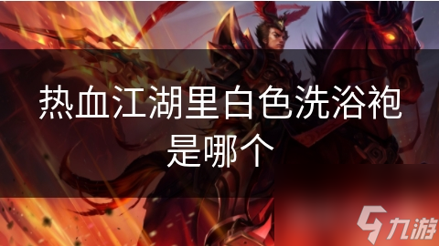揭秘热血江湖：白色洗浴袍背后的传奇与秘密，你绝对想不到