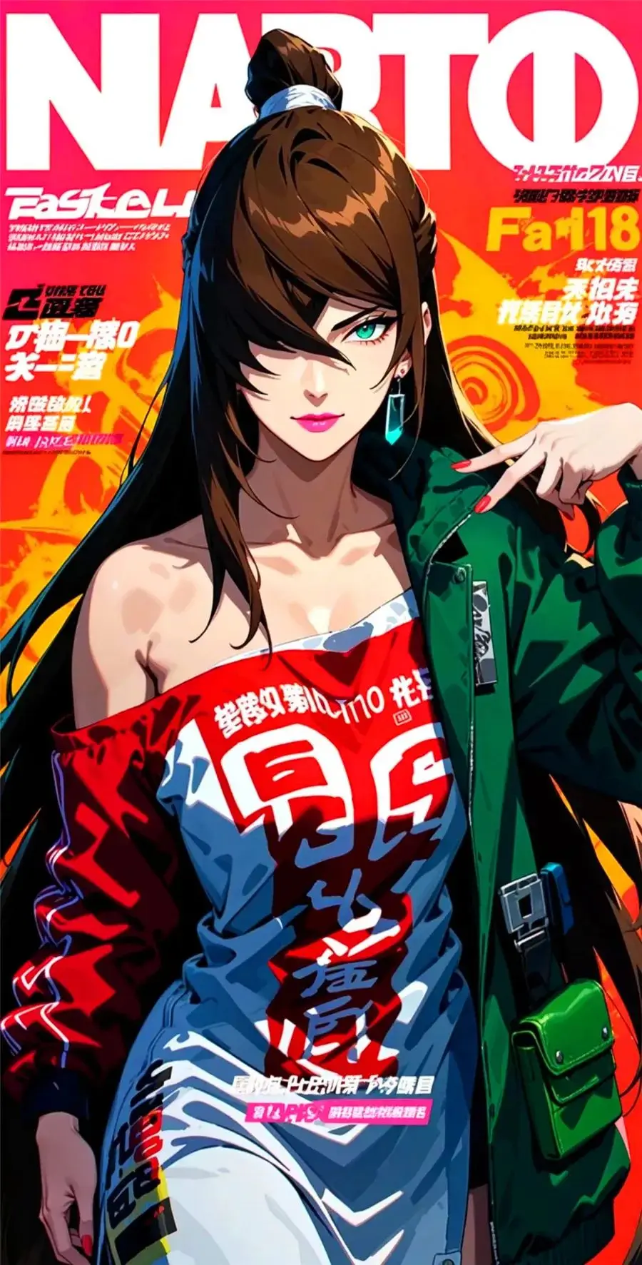 火影：当美女忍者们登上杂志封面，雏田性感迷人，纲手妩媚多姿_火影：当美女忍者们登上杂志封面，雏田性感迷人，纲手妩媚多姿_