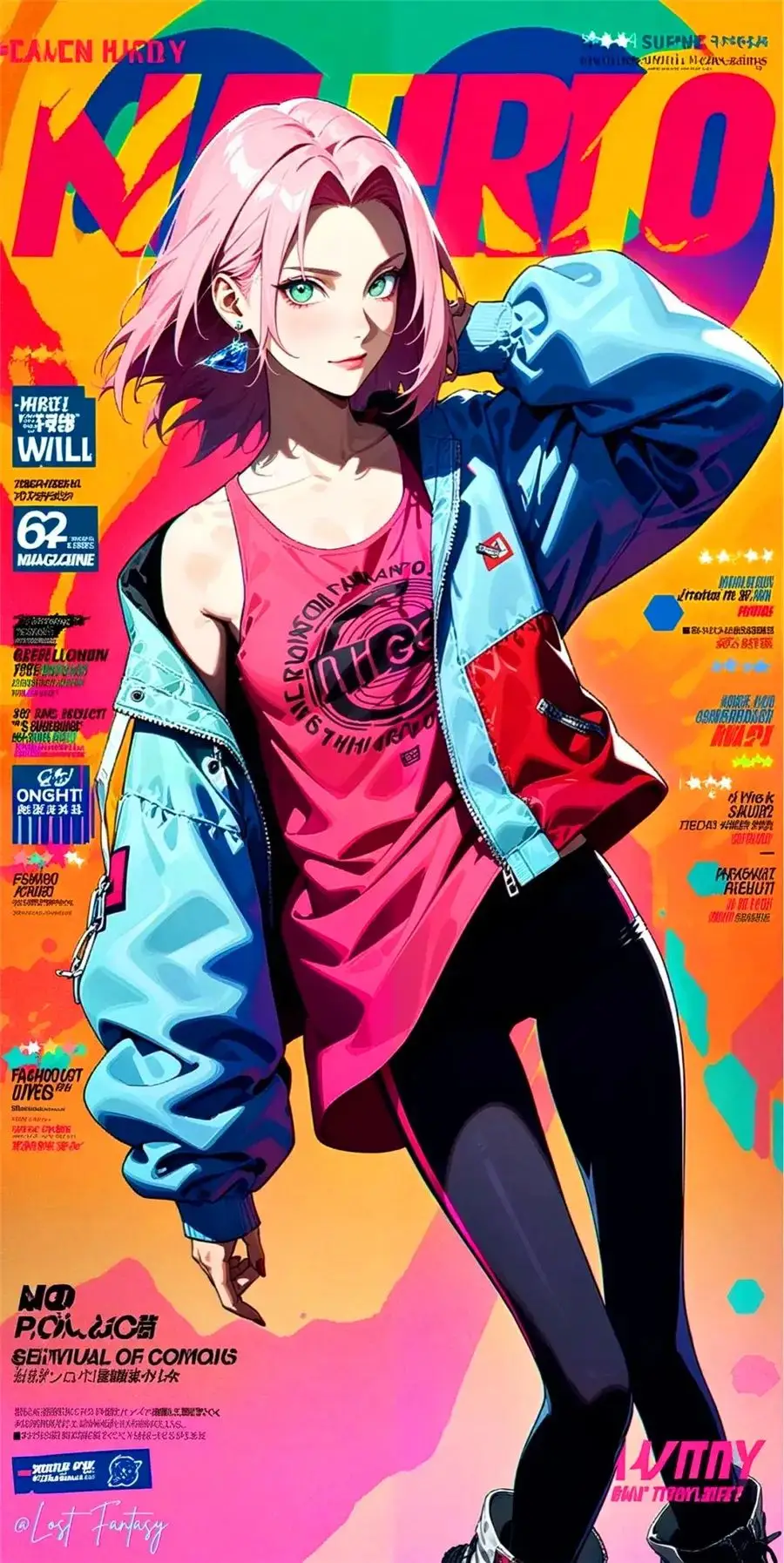 火影：当美女忍者们登上杂志封面，雏田性感迷人，纲手妩媚多姿_火影：当美女忍者们登上杂志封面，雏田性感迷人，纲手妩媚多姿_