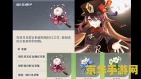 原神玩家必看！霓裳花购买地点大揭秘，轻松突破角色瓶颈
