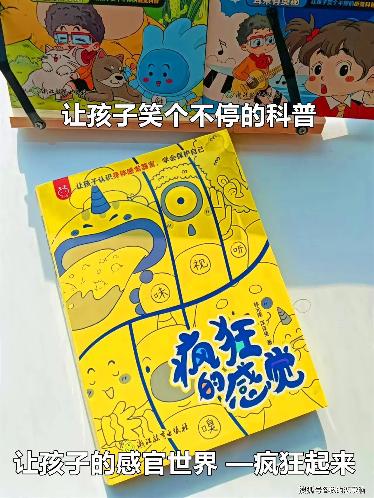 疯狂的感觉：让孩子笑不停，探索感官秘密的漫画科普大冒险