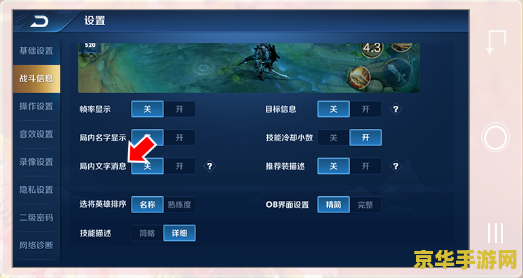 王者游戏内打字设置_王者打字荣耀设置游戏怎么设置_