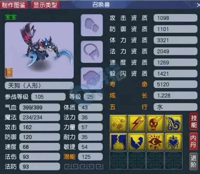 梦幻西游新资料片惊现8技能天狗，玩家炼妖意外炸出，PK格局或将大变
