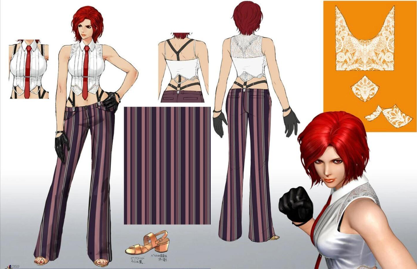 _拳皇男角色去衣服_拳皇的衣服