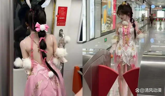 尾巴裙子__女生裙子里的腿