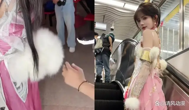 女生裙子里的腿_尾巴裙子_