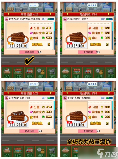 _创意蛋糕店配料搭配_创意蛋糕店的所有配方表格
