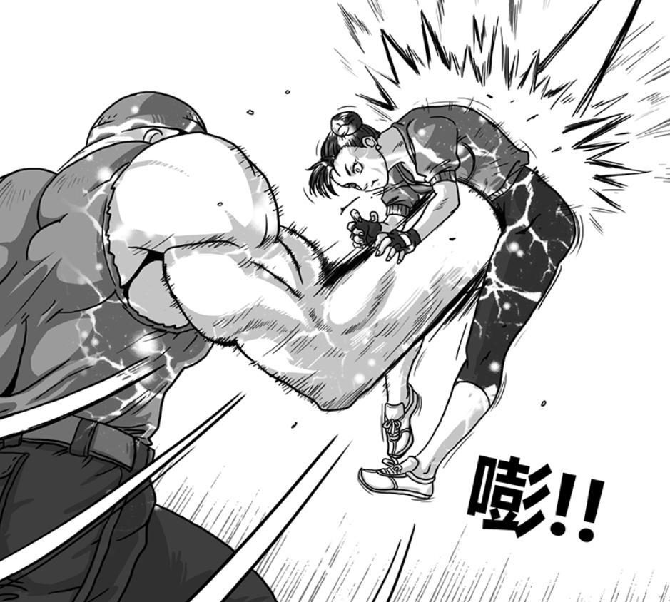 春丽和不知火舞被生吞活剥了，漫画剧情越来越奇怪_春丽和不知火舞被生吞活剥了，漫画剧情越来越奇怪_