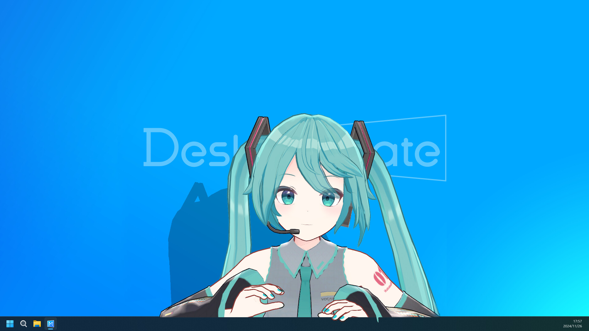 2025年2月8日限时推出！初音未来特别版桌面伴侣DLC，仅售2200日元，快来体验雪主题的虚拟宠物乐趣