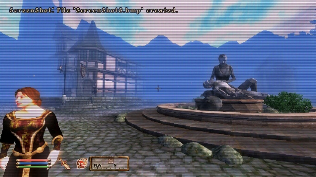 20年前的经典游戏上古卷轴4：湮没竟被MOD改造成初代PlayStation风格？玩家惊呼：这波操作太绝了