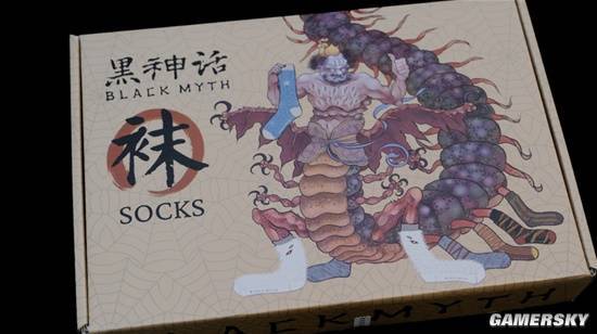黑神话礼盒开箱 主题袜子与徽章创意拉满_黑神话礼盒开箱 主题袜子与徽章创意拉满_