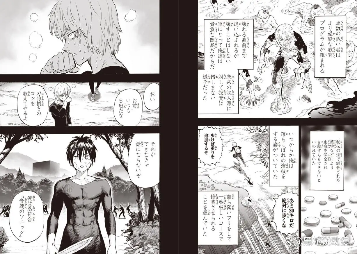 闪光的flash和索尼克__一拳超人重制版241话：按原作剧情推进 揭秘闪光和索尼克的关系