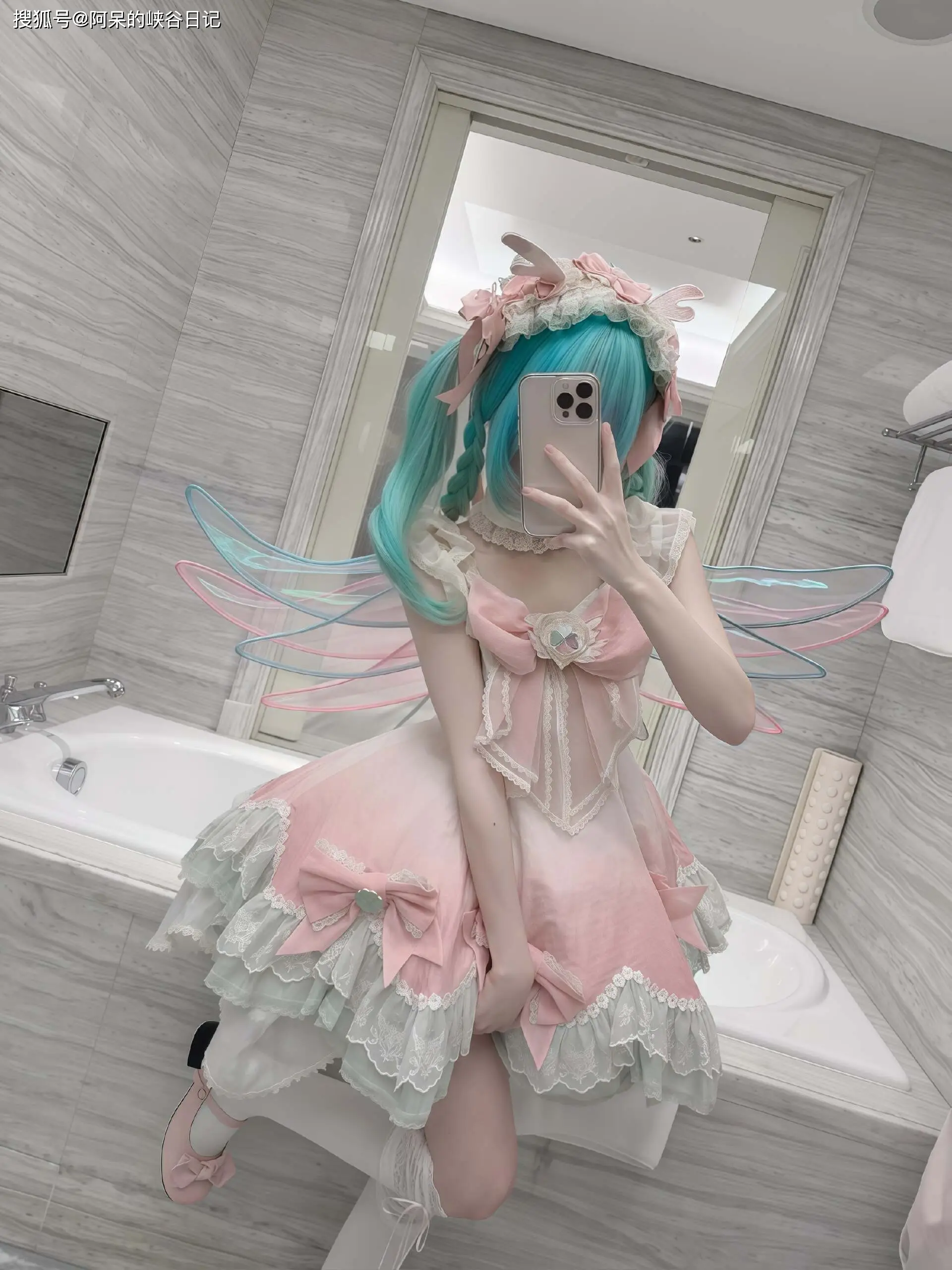 瑶的侧脸_瑶新皮肤cosplay_