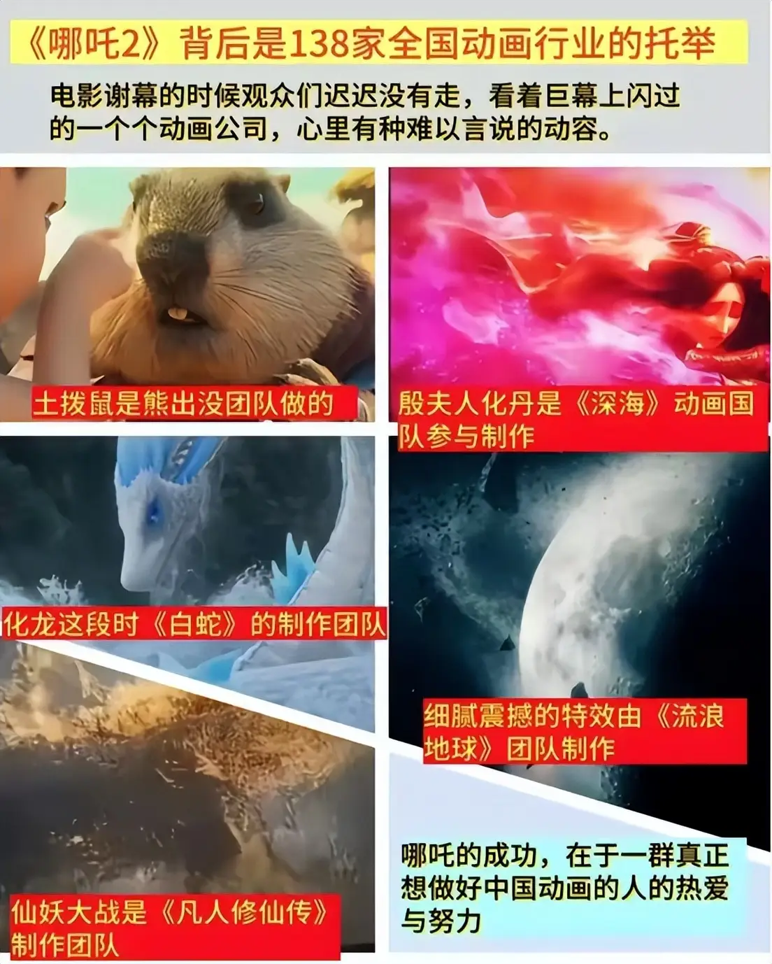 《哪吒2》票房破60亿！国漫崛起感谢同行托举，更感谢傲慢激励__《哪吒2》票房破60亿！国漫崛起感谢同行托举，更感谢傲慢激励