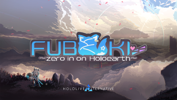 白上吹雪主演的像素动作游戏FUBUKI ～zero in on Holoearth～试玩版发布，你准备好了吗？