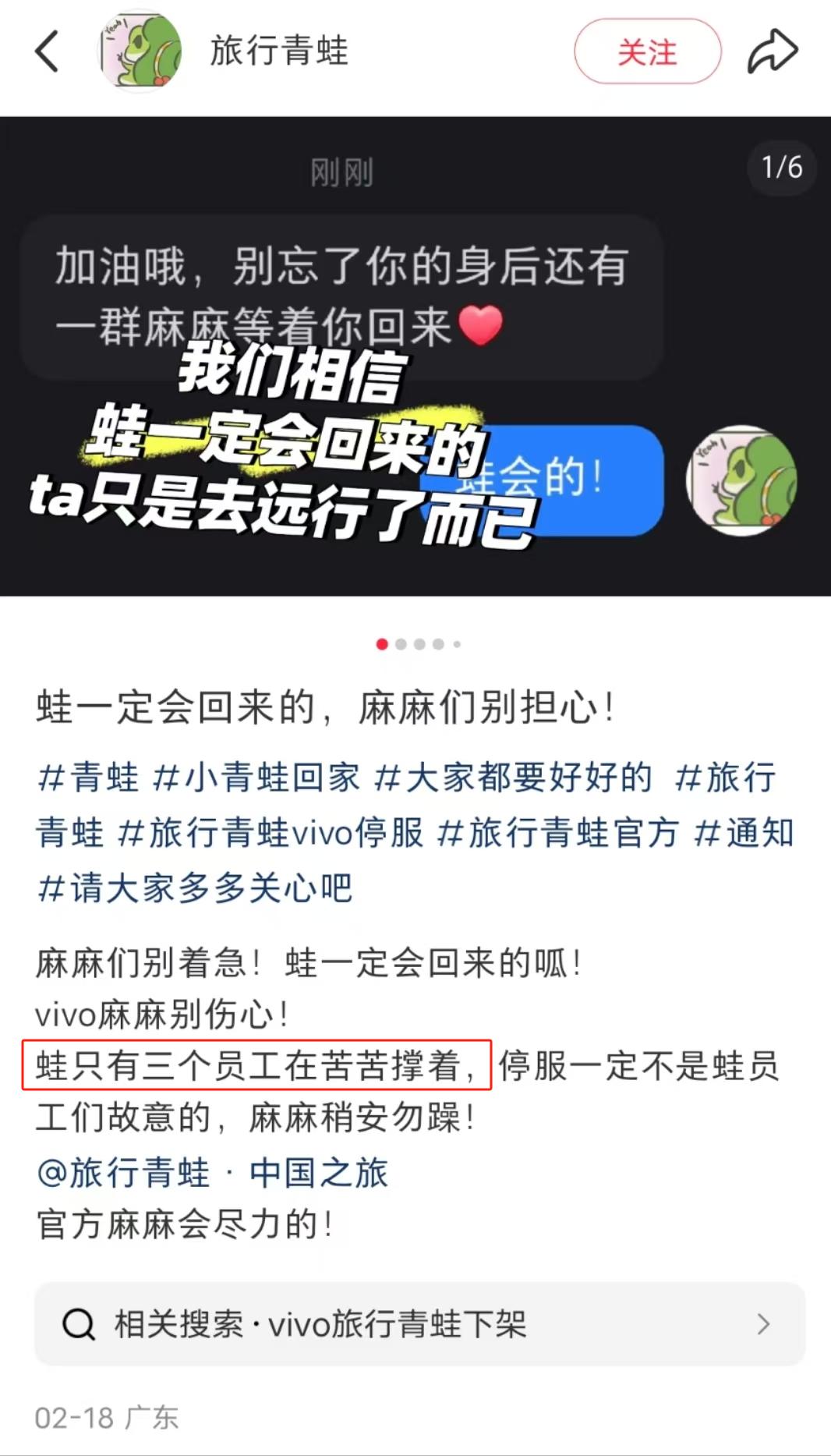 仅剩3名员工？曾经爆火的《旅行青蛙》国服宣布渠道服停运_仅剩3名员工？曾经爆火的《旅行青蛙》国服宣布渠道服停运_