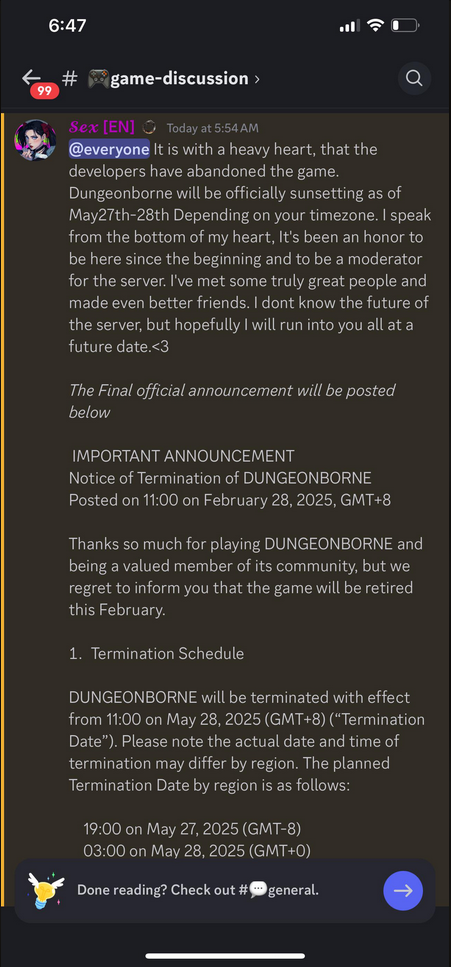 地牢撤离大逃杀《Dungeonborne》宣布将于今年5月关服__地牢撤离大逃杀《Dungeonborne》宣布将于今年5月关服