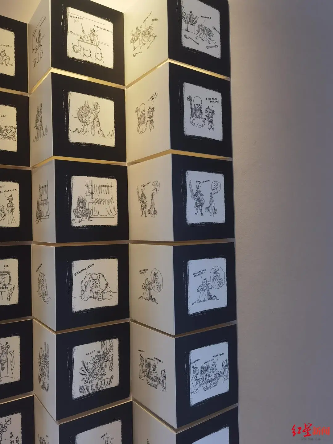 60余幅饺子导演手绘原图亮相！《哪吒2》幕后创作展在成都开展__60余幅饺子导演手绘原图亮相！《哪吒2》幕后创作展在成都开展