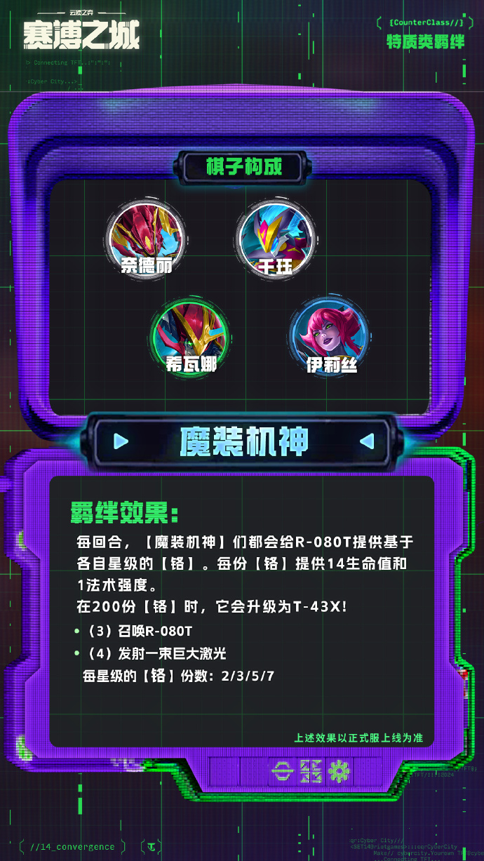 云顶之弈英雄特质_云顶之奕羁绊属性_