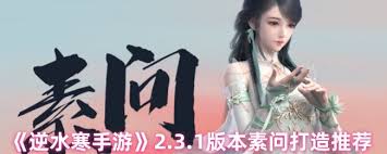 逆水寒素问pve_逆水寒素问技能搭配2020_