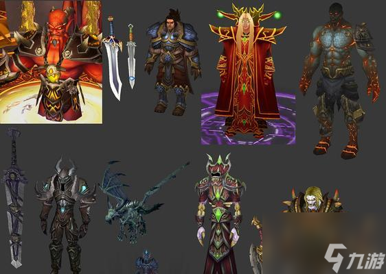 魔兽世界新旧模型切换_魔兽人物模型更换世界模式_