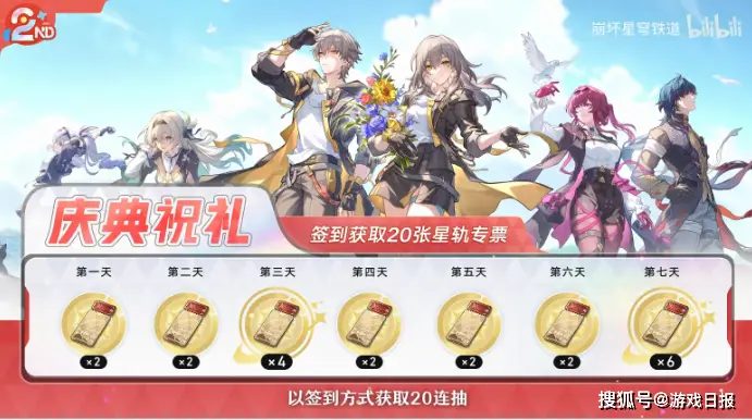 崩坏：星穹铁道3.2周年庆：福利超期待，不香吗