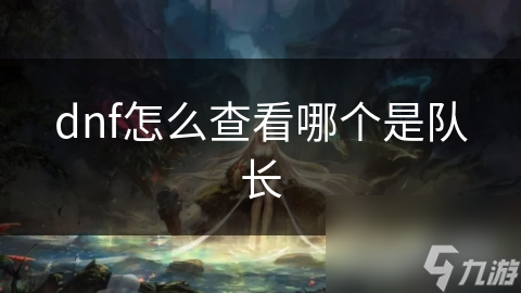 DNF组队战斗不知谁是队长？这里教你查看