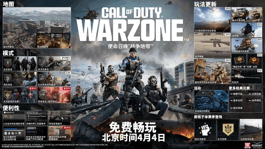使命召唤4月惊喜！福尔丹斯克回归有何魅力?!