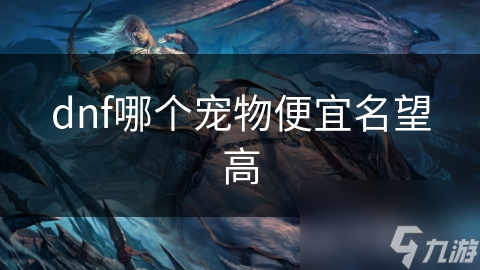 DNF中便宜且名望高的宠物有哪些？超值推荐看过来
