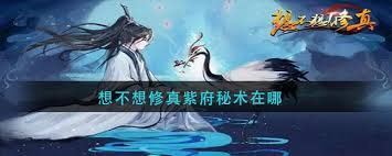 想不想修真游戏紫府位置难找？新手必看攻略，轻松解锁修炼圣地