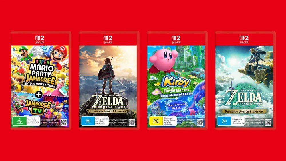 Switch2实体版游戏竟包含原版和升级包？任天堂官方回应来了
