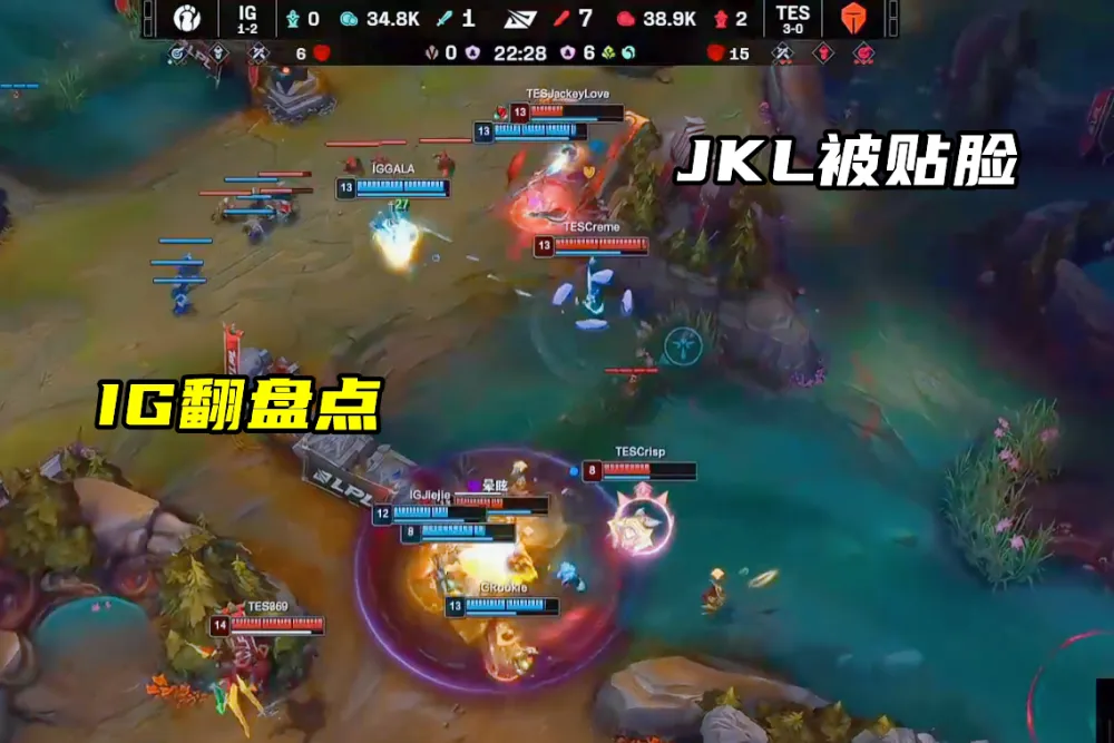 IG对阵TES：赛前形势悬殊，IG如何逆袭？