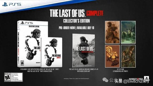 最后生还者：完整版震撼登陆PS5！实体典藏版竟包含这么多独家内容？