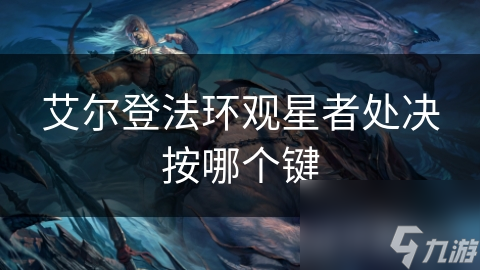 艾尔登法环观星者处决按键及技巧大揭秘，你真的会用吗？