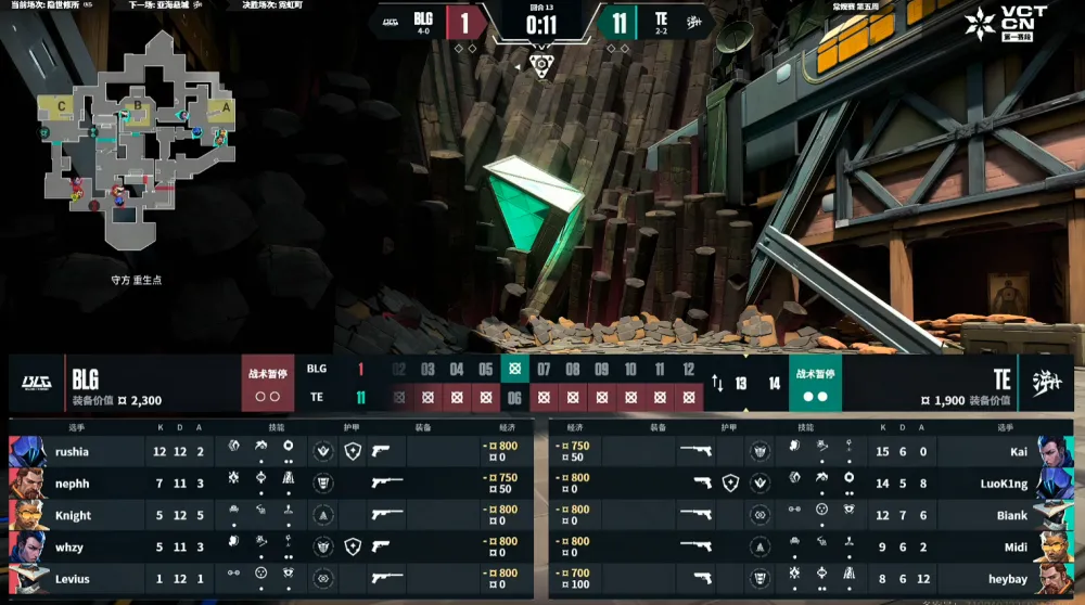 VCTCN：Midi初登赛场亮眼发挥，TE 2-1击败BLG__VCTCN：Midi初登赛场亮眼发挥，TE 2-1击败BLG