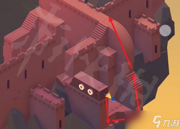 _纪念碑谷绿洲第二关怎么过_纪念碑谷原创第一关攻略