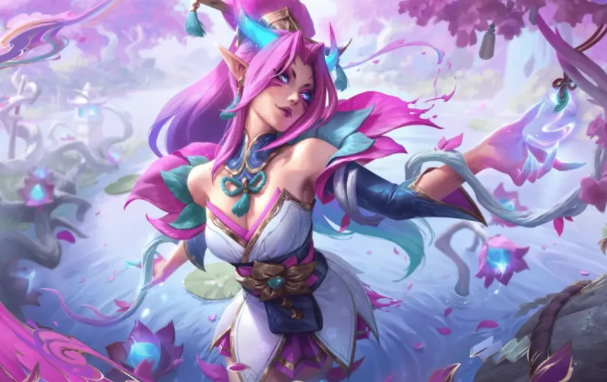 _光辉礼服皮肤_lol光辉新皮肤