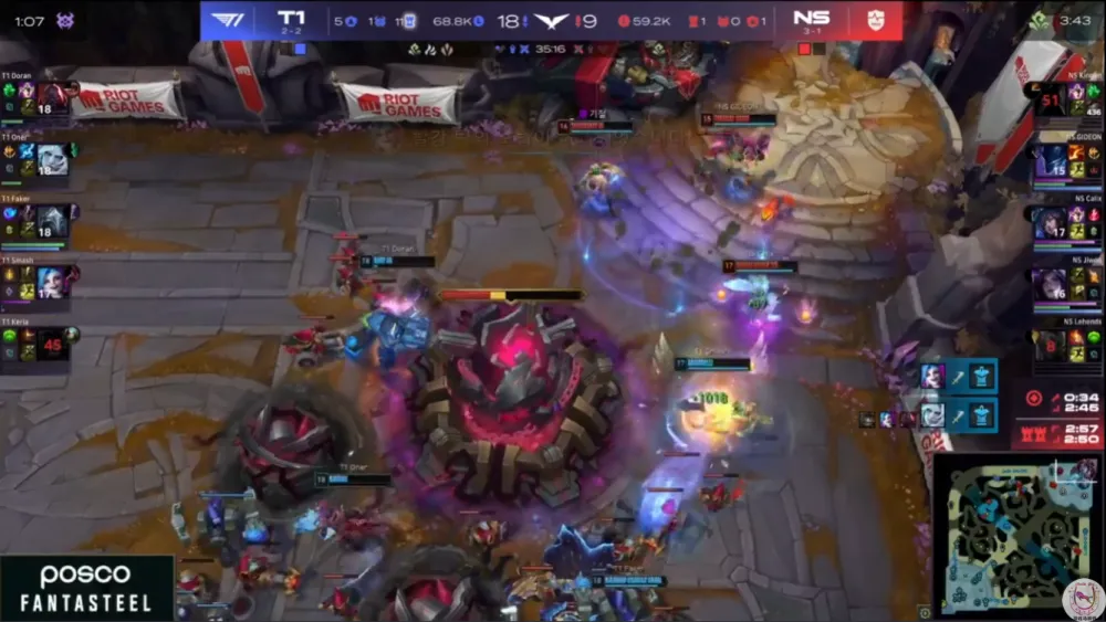 T1险胜NS！换人舆论高压下Faker挺身而出拿到MVP_T1险胜NS！换人舆论高压下Faker挺身而出拿到MVP_