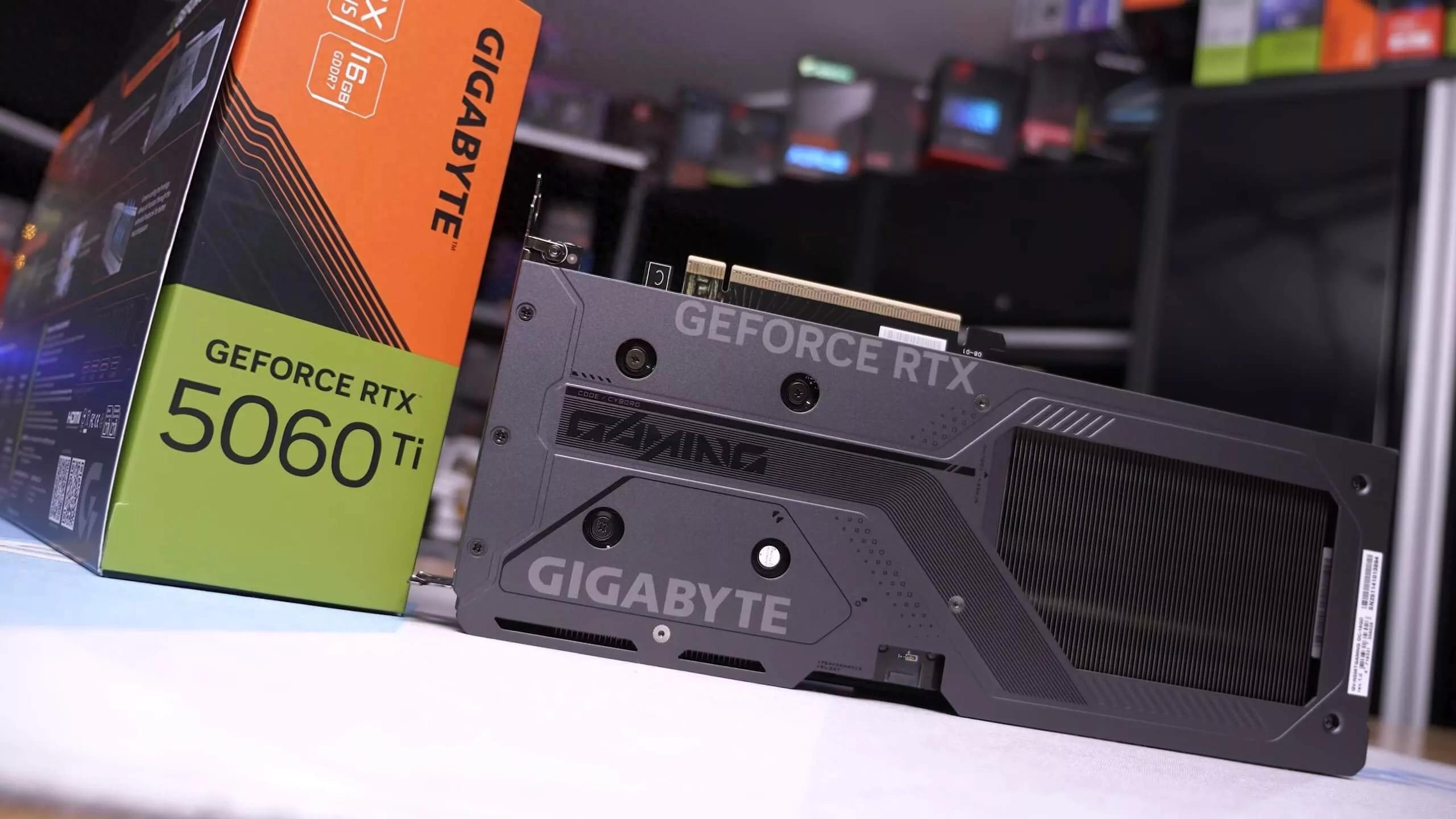 RTX 5060Ti性能竟不如两年前的RTX 3080？外媒实测结果令人